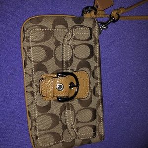 Coach wristlet